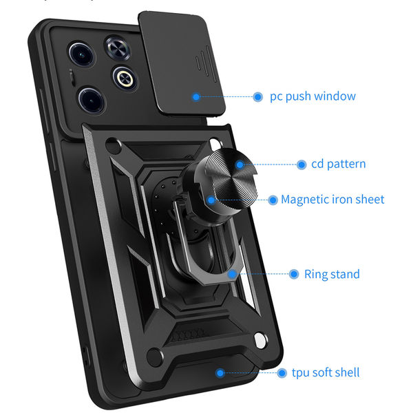 Techsuit - CamShield Series - Infinix Hot 40i / Smart 8 - Blue