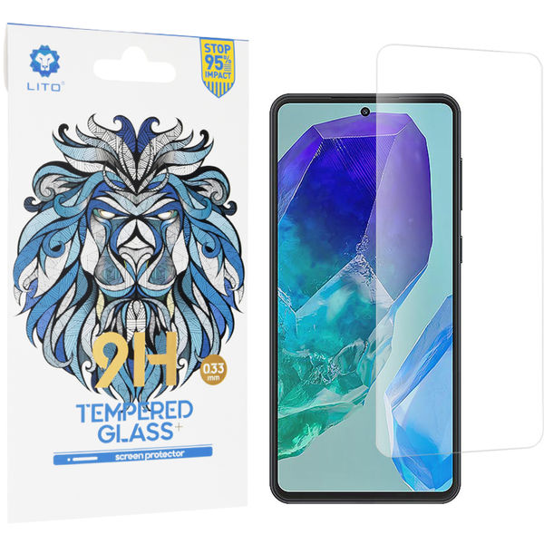 Lito - 2.5D Classic Glass - Samsung Galaxy M55 - Clear