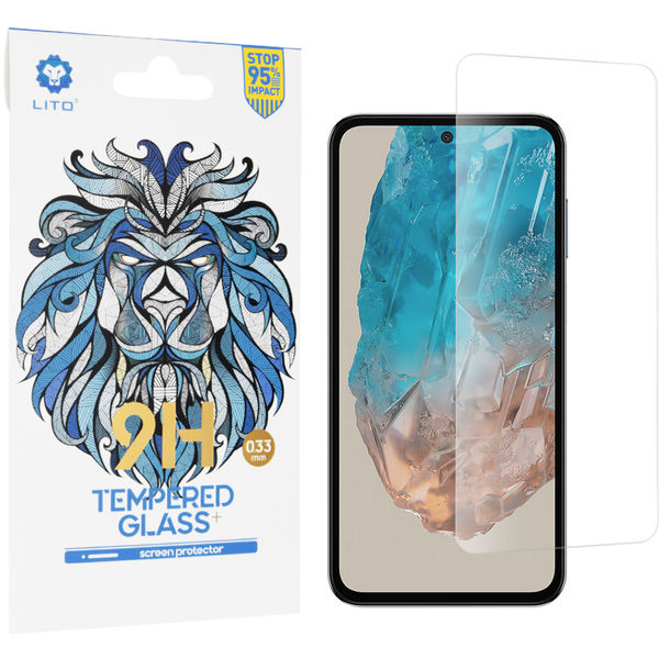 Lito - 2.5D Classic Glass - Samsung Galaxy M35 - Clear