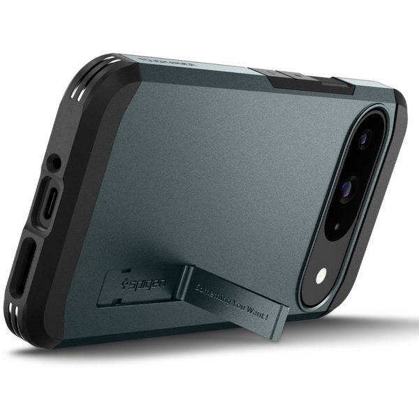 Spigen - Tough Armor - Google Pixel 9/ 9 Pro - Abyss Green