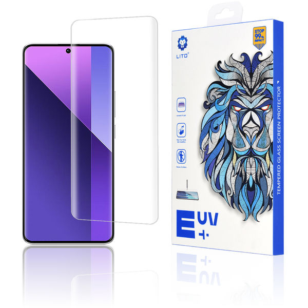Lito - 3D UV Glass - Xiaomi Redmi Note 13 Pro+ 5G - Clear