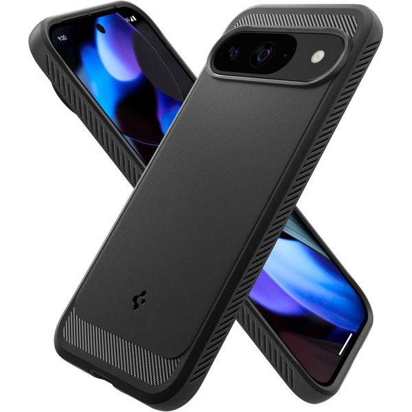 Spigen - Rugged Armor - Google Pixel 9 / 9 Pro - Black