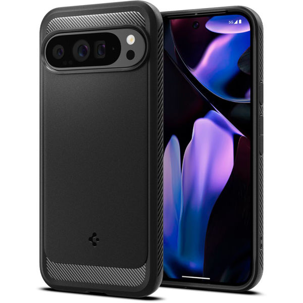 Spigen - Rugged Armor - Google Pixel 9 Pro XL - Black
