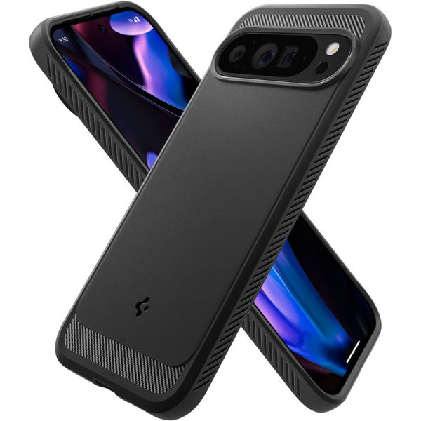 Spigen - Rugged Armor - Google Pixel 9 Pro XL - Black