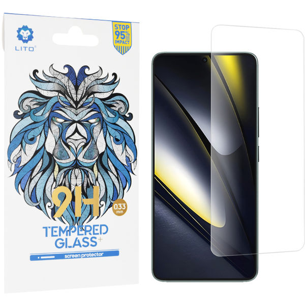 Lito - 2.5D Classic Glass - Xiaomi Poco F6 - Clear