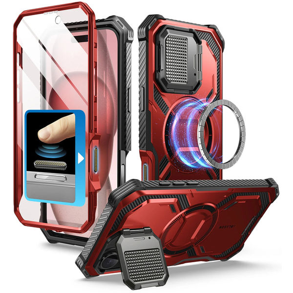 I-Blason - Armorbox MagSafe - iPhone 16 - Ruddy