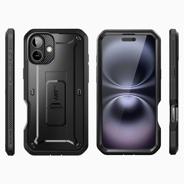 Supcase - Unicorn Beetle Pro - iPhone 16 - Black