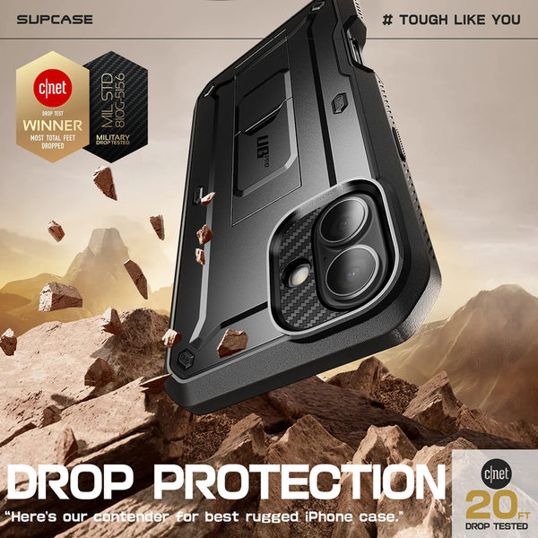 Supcase - Unicorn Beetle Pro - iPhone 16 - Black