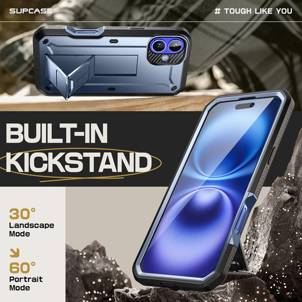 Supcase - Unicorn Beetle Pro - iPhone 16 - Tilt