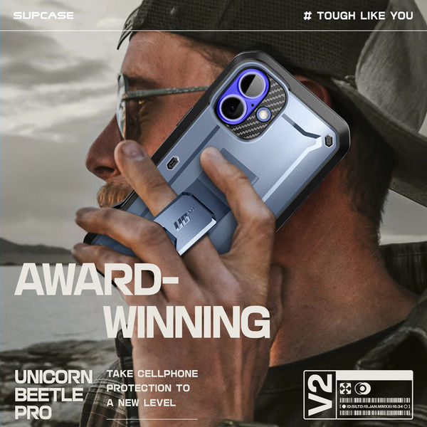 Supcase - Unicorn Beetle Pro - iPhone 16 - Tilt