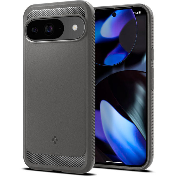 Spigen - Rugged Armor - Google Pixel 9 / 9 Pro - Marble Grey