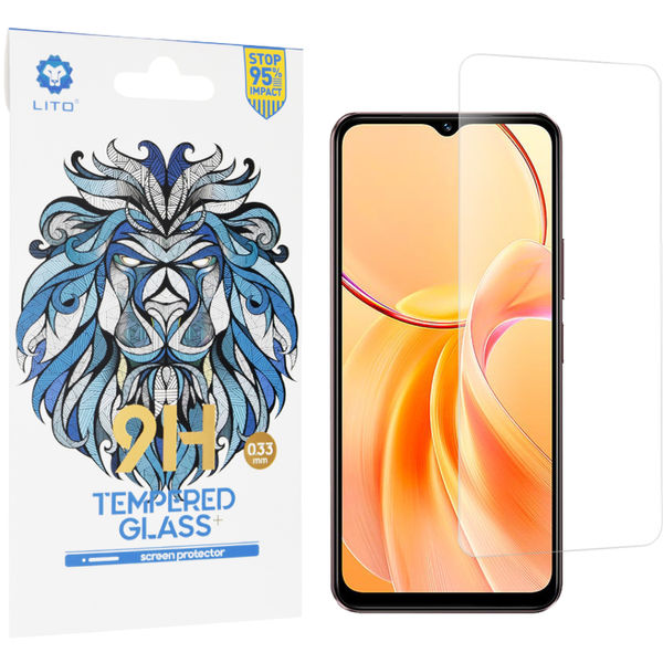 Lito - 2.5D Classic Glass - Vivo Y28s - Clear