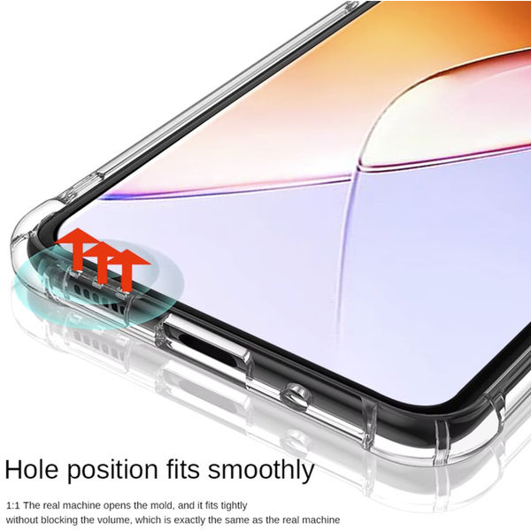 Techsuit - Shockproof Clear Silicone - Infinix Note 40 Pro+ - Clear