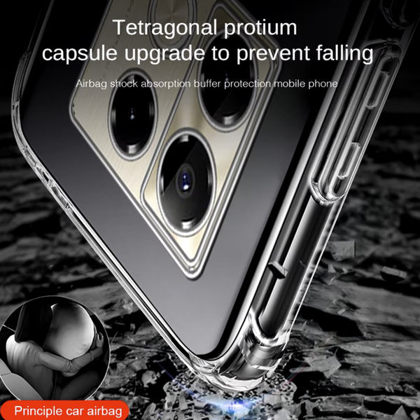 Techsuit - Shockproof Clear Silicone - Infinix Note 40 Pro+ - Clear