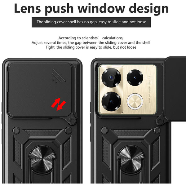 Techsuit - CamShield Series - Infinix Note 40 Pro+ - Black