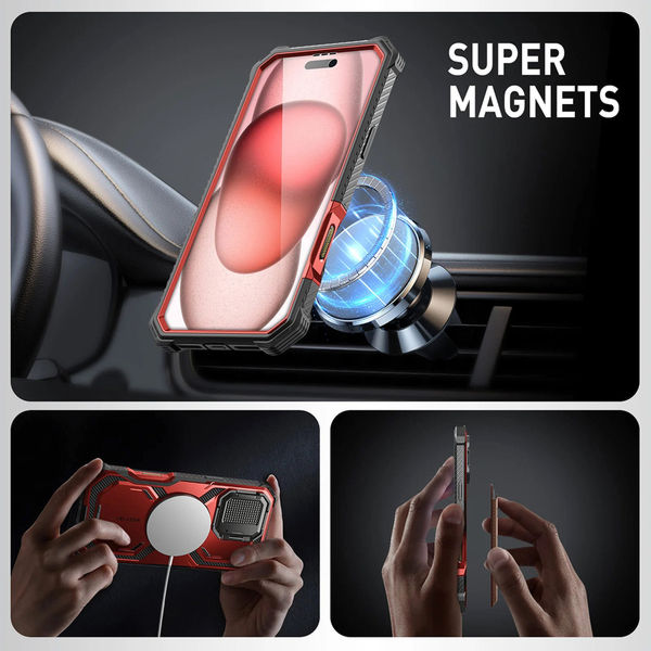 I-Blason - Armorbox MagSafe - iPhone 16 Plus - Ruddy