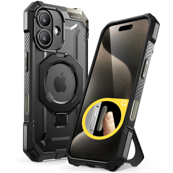 Supcase - Unicorn Beetle Defender - iPhone 16 - Black