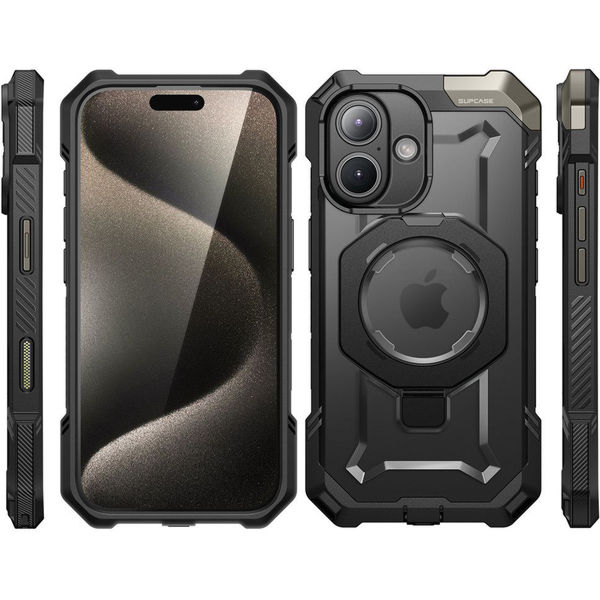 Supcase - Unicorn Beetle Defender - iPhone 16 - Black