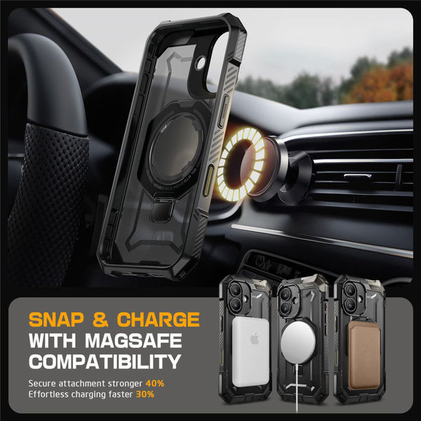 Supcase - Unicorn Beetle Defender - iPhone 16 - Black