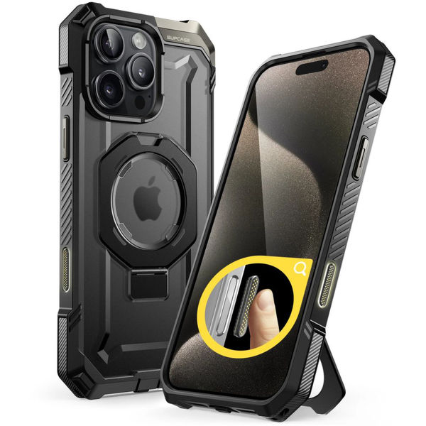 Supcase - Unicorn Beetle Defender - iPhone 16 Pro - Black