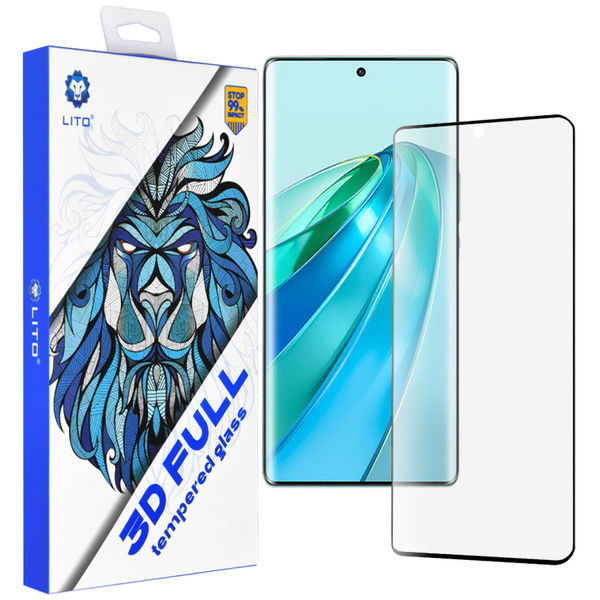 Lito - 3D Full Cover - Honor X9a - Black