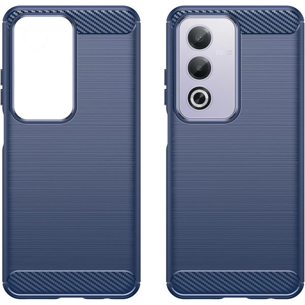 Techsuit - Carbon Silicone - Oppo A80 5G - Blue