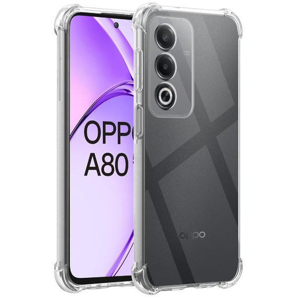 Techsuit - Shockproof Clear Silicone - Oppo A80 5G - Clear