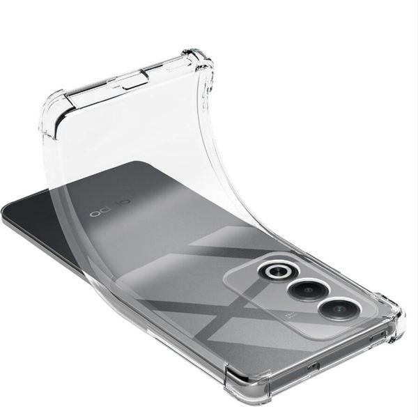 Techsuit - Shockproof Clear Silicone - Oppo A80 5G - Clear
