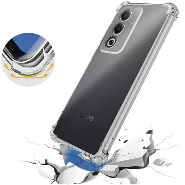 Techsuit - Shockproof Clear Silicone - Oppo A80 5G - Clear