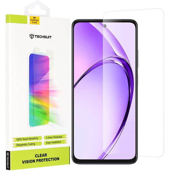 Techsuit - Clear Vision Glass - Oppo A80 5G - Transparent