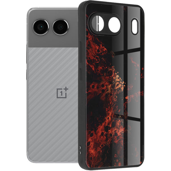 Techsuit - Glaze Series - OnePlus Nord 4 - Red Nebula