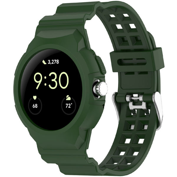 Techsuit - Watchband (W065) - Google Pixel Watch / Watch 2 / Watch 3 41mm - Green