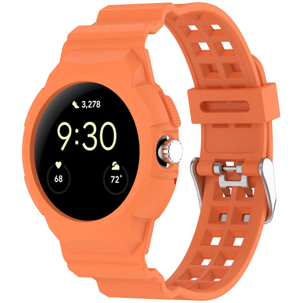 Techsuit - Watchband (W065) - Google Pixel Watch / Watch 2 / Watch 3 41mm - Orange