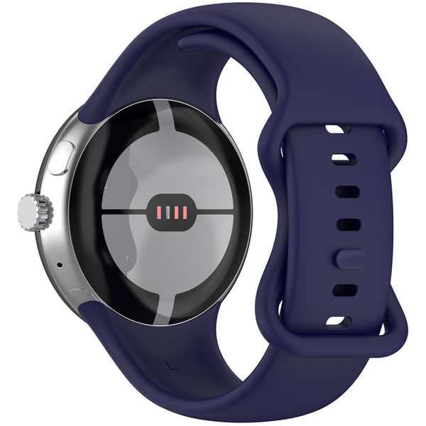 Techsuit - Watchband (W031) - Google Pixel Watch 3 45mm - Navy Blue