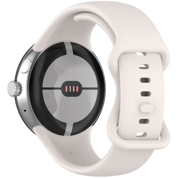 Techsuit - Watchband (W031) - Google Pixel Watch 3 45mm - Creamy White