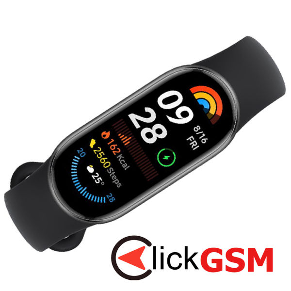 Xiaomi - SmartWatch (Smart Band 9) - 1.62 inch, AMOLED, 233mAh, Bluetooth 5.4 - Black