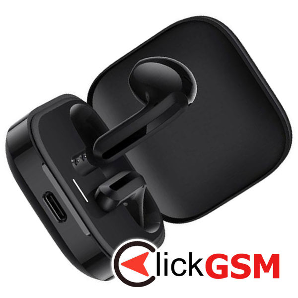 Xiaomi - Wireless Earbuds Redmi Buds 6 Active - Bluetooth 5.4, Active Noise Cancellation, Touch Control - Black