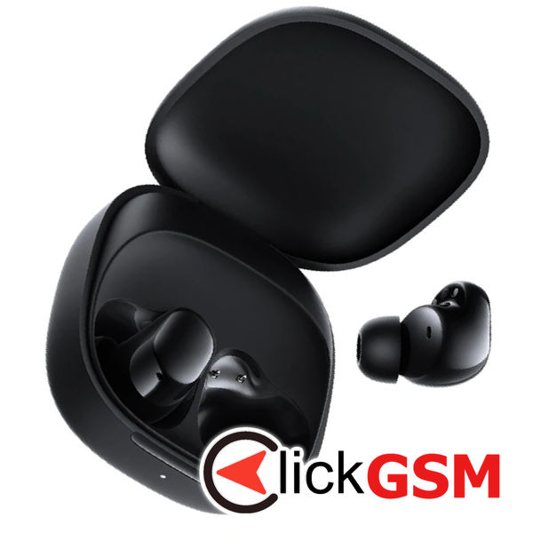 Xiaomi - Wireless Earbuds Redmi Buds 6 Play - Bluetooth, Active Noise Cancellation, Ergonomic Design - Black