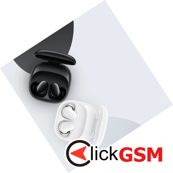 Xiaomi - Wireless Earbuds Redmi Buds 6 Play - Bluetooth, Active Noise Cancellation, Ergonomic Design - Black