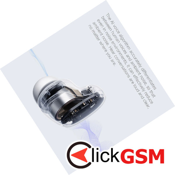 Xiaomi - Wireless Earbuds Redmi Buds 6 Play - Bluetooth, Active Noise Cancellation, Ergonomic Design - Black