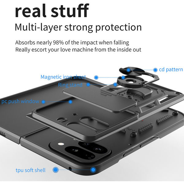 Techsuit - CamShield Series - Google Pixel 9 Pro Fold - Blue