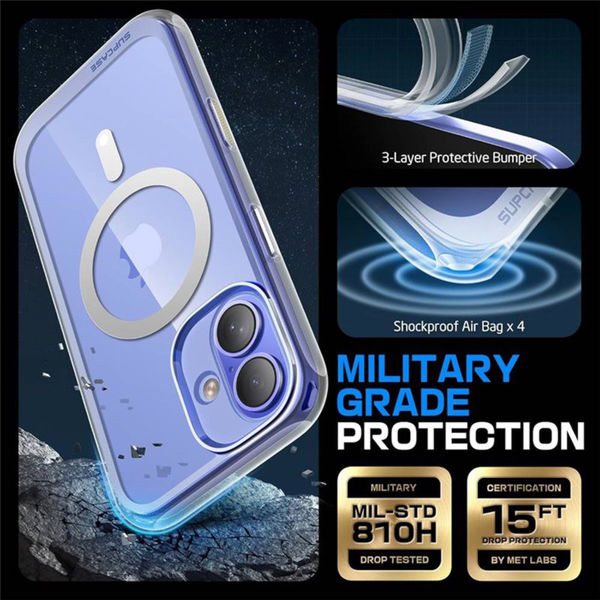 Supcase - Unicorn Beetle MagStand - iPhone 16 - Clear