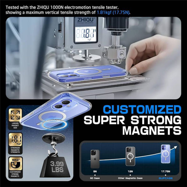 Supcase - Unicorn Beetle MagStand - iPhone 16 - Clear