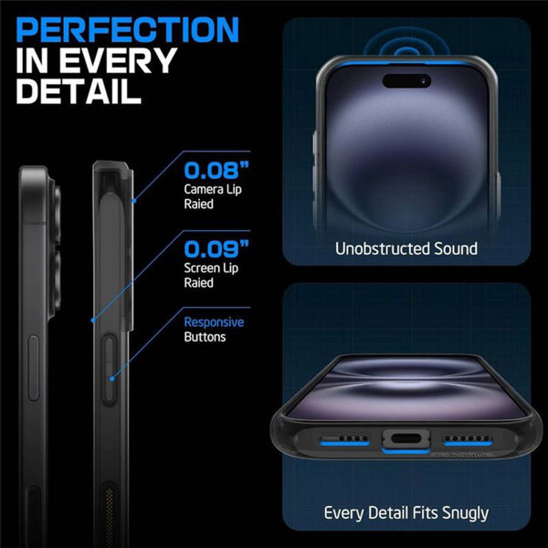 Supcase - Unicorn Beetle MagStand - iPhone 16 - Clear