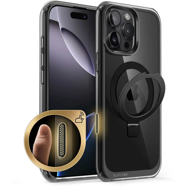 Supcase - Unicorn Beetle MagStand - iPhone 16 Pro - Frost Black