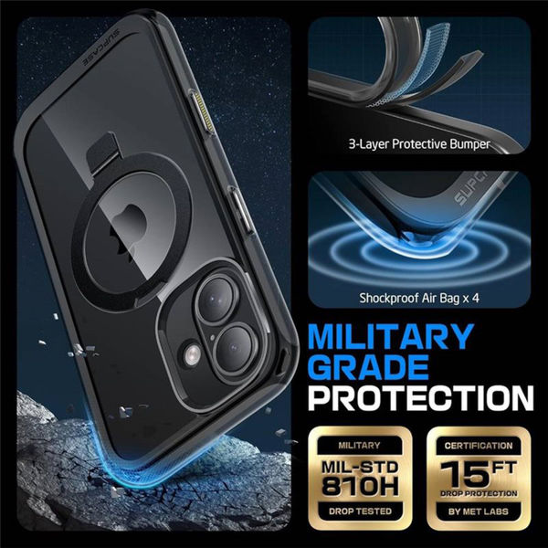 Supcase - Unicorn Beetle MagStand - iPhone 16 Pro Max - Frost Black