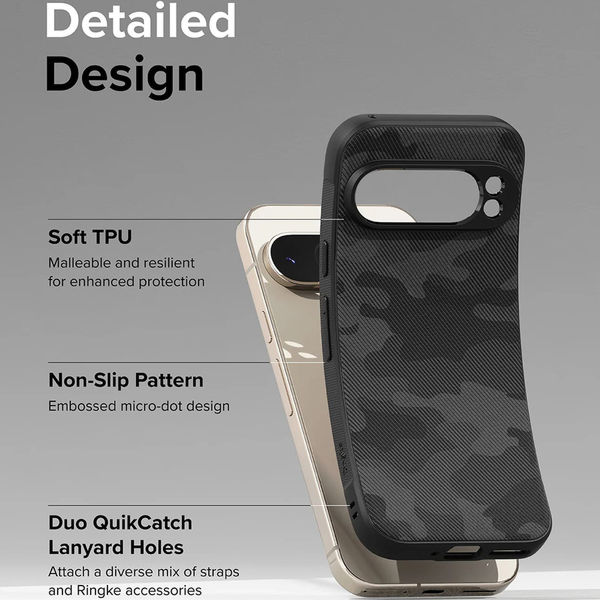 Ringke - Onyx Design - Google Pixel 9 Pro XL - Camo Black