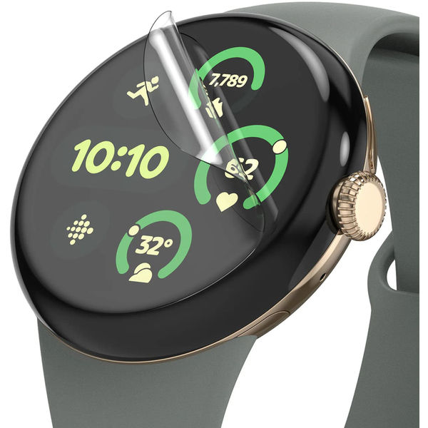 Ringke - Dual Easy Film (3 pack) - Google Pixel Watch 3 45mm - Clear