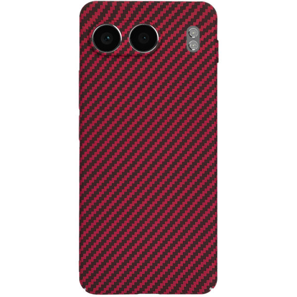 Techsuit - Carbonite FiberShell - OnePlus Nord 4 - Red