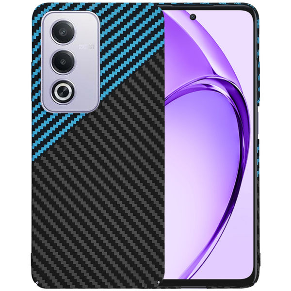 Techsuit - Carbonite FiberShell - Oppo A80 5G - Blue Pulse